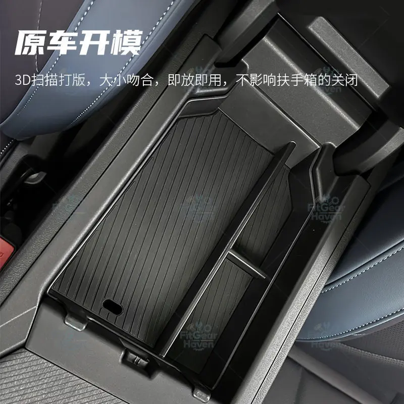 Storage Box Organizer for X3 Center Console Armrest Compartment - Interior Accessory Modification Kit