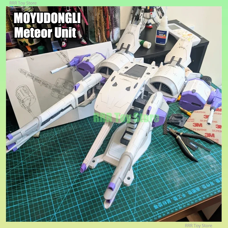Disponibile MOYUDONGLI Meteor Unit Model Kit Scala 1/144 Modello in plastica Giocattolo di assemblaggio per Action Figures Robot Regalo per collezionisti
