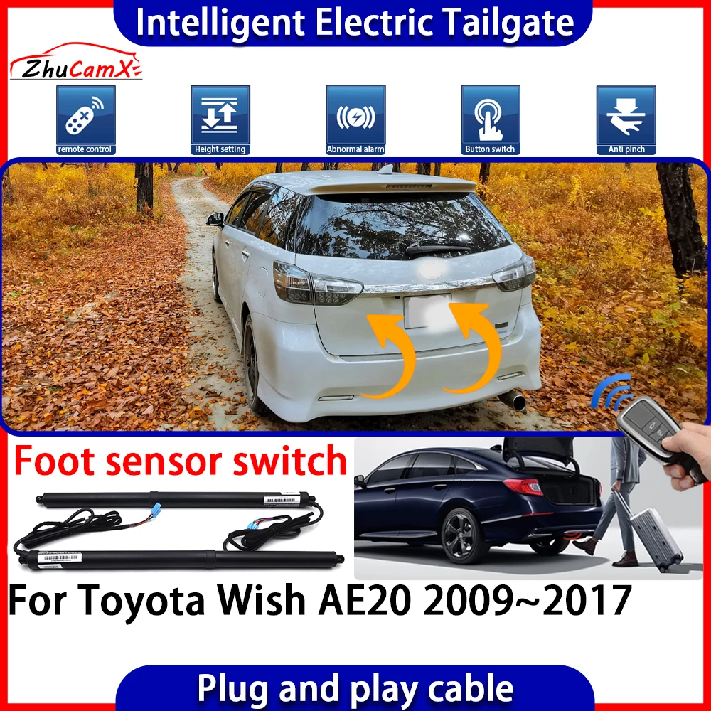 ZhuCamX OEM Car Automatic Lifting kit Opening Trunk Intelligent Electric Tail Gate Lift Tailgate for Toyota Wish AE20 2009~2017