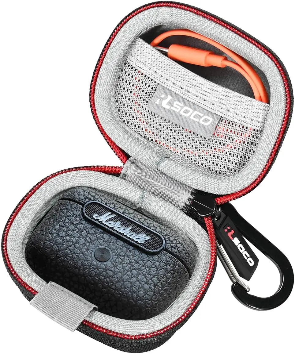 

RLSOCO Hard Case for Marshall Minor IV True Wireless Headphone (Case Only)
