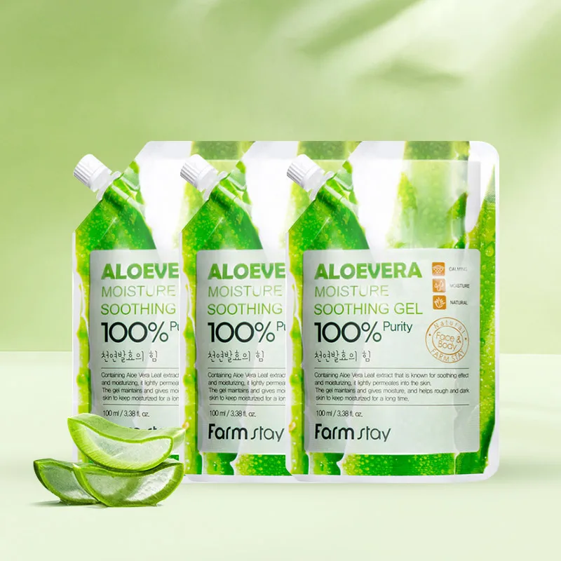 [1+1+1] Farm Stay Aloe Vera 100 % beruhigendes Gel 100 ml