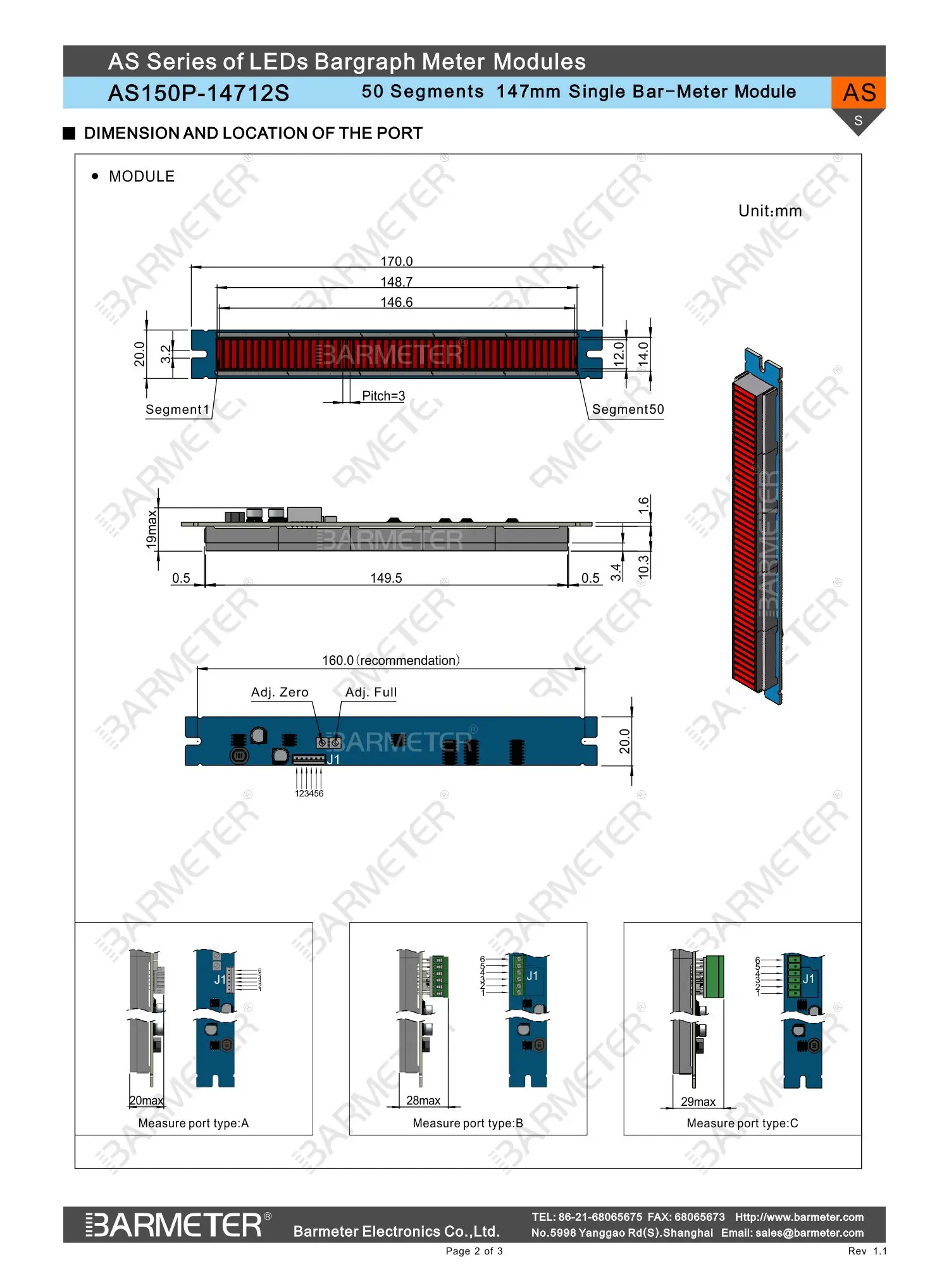 Imagem -05 - Led Bargraph Display Module Fonte de Alimentação Verde 05v Entrada dc 24v 50 Set