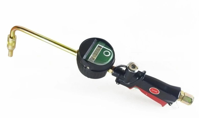 

Digital display metering oil gun pneumatic gun thin oil digital gun gear