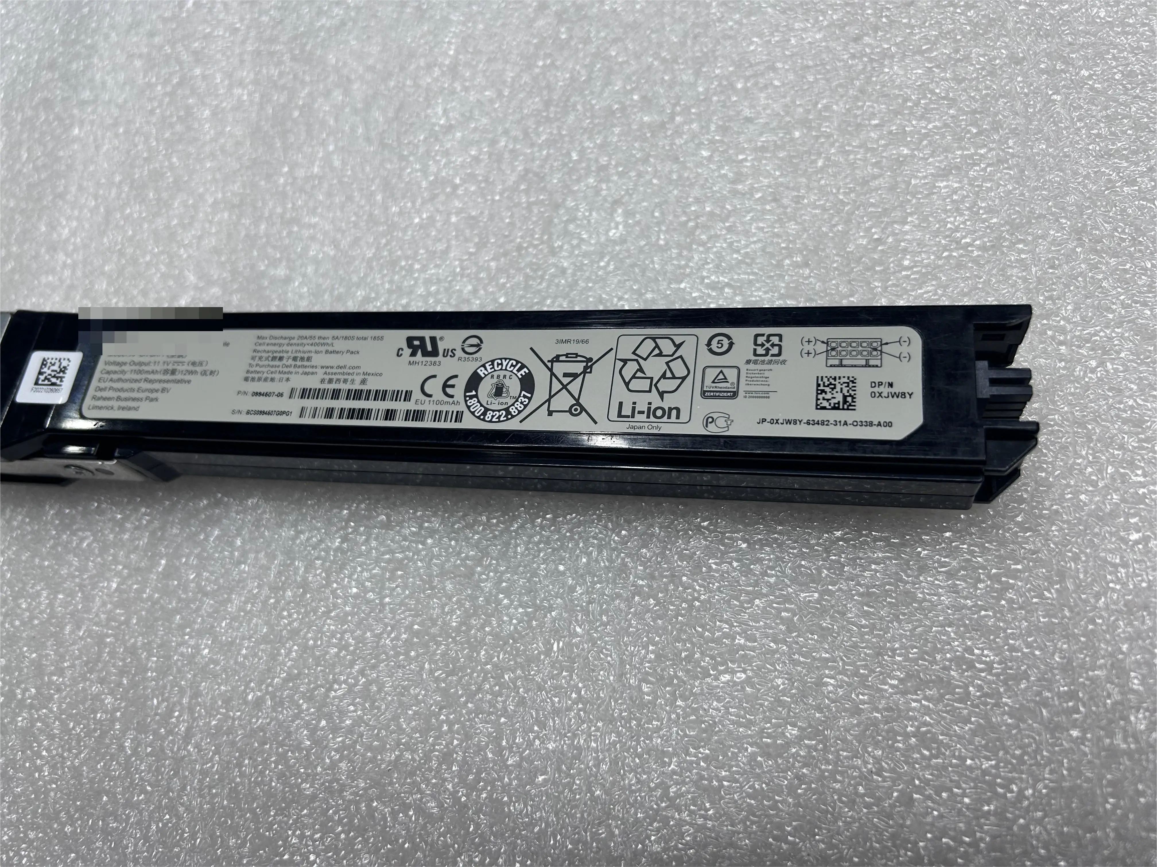 Módulo de Bateria de Computador, 0994507-05, 0C27CW, C27CW, 11.1V, 1100mAh, SCV2020