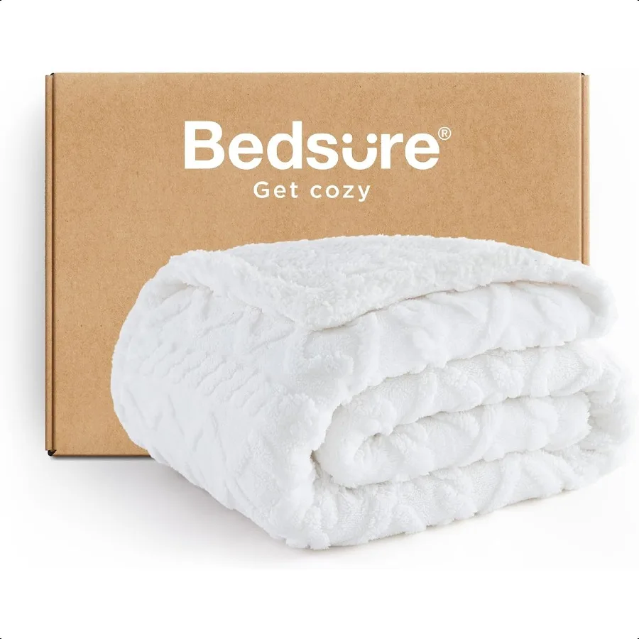 

Флисовое одеяло из шерпы для дивана, мягкое, пушистое, уютное, жаккардовое, с воротником для женщин, подарочные толстые и теплые одеяла