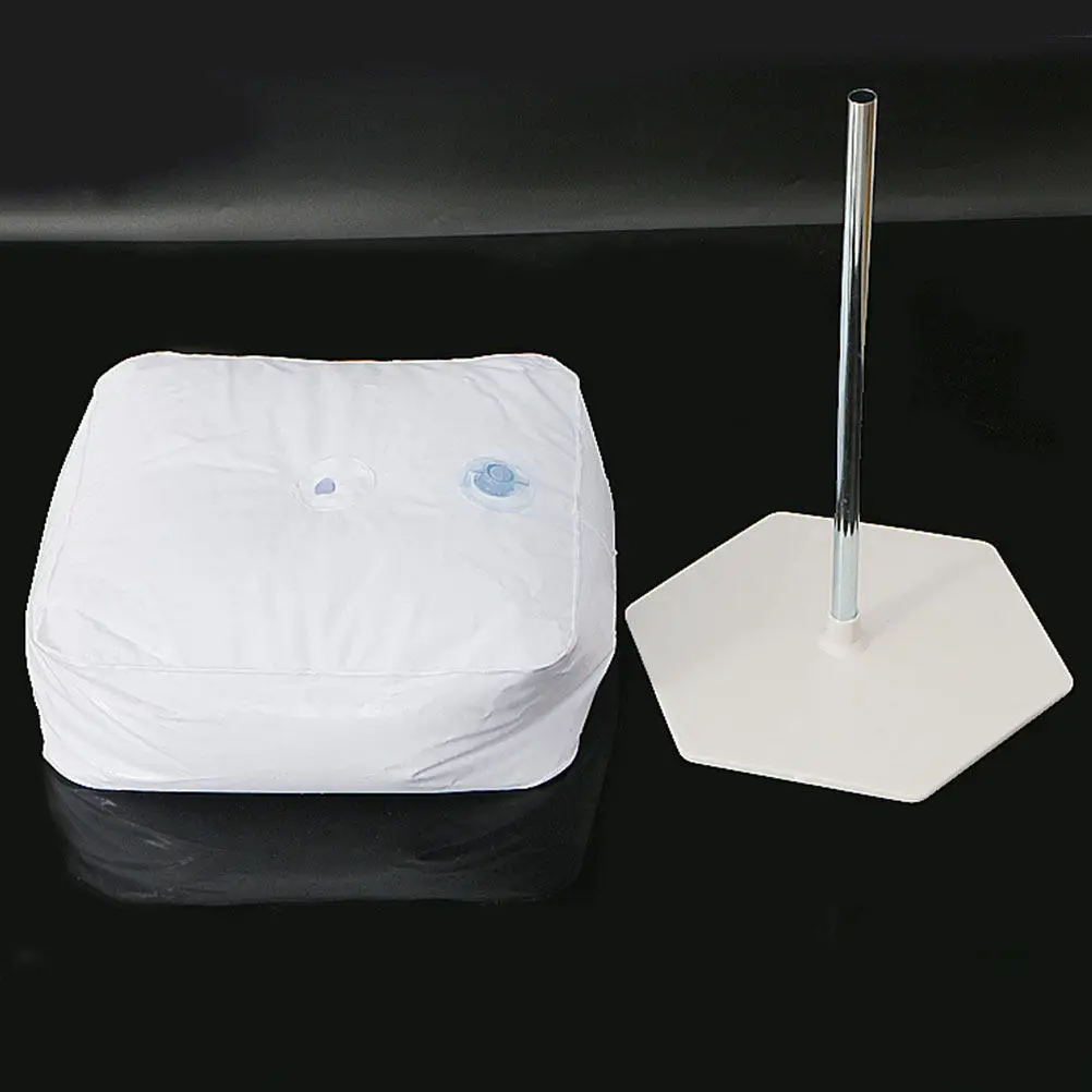 Outdoor Umbrella Weight Water Bag Plastic Water Filling Base Portable Windproof Beach Stand Flag Weight Bag Umbrella Weights