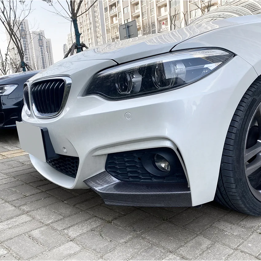 

Для BMW F22 F23 Coupe/2014-2020 год ABS передний бампер диффузор разделитель губ обвес комплект автомобильный угловой спойлер спортивный