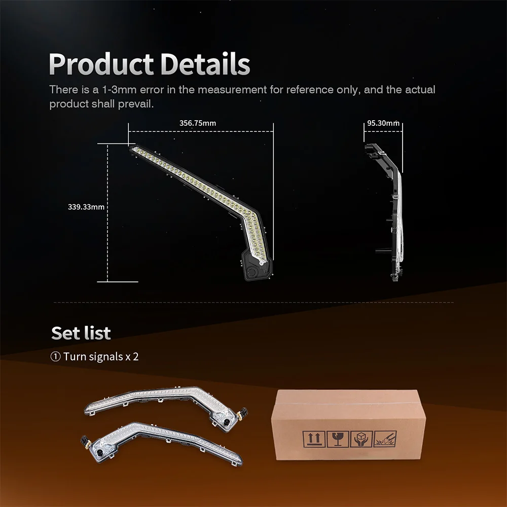 DOT LED Richtingaanwijzers Voor Can-Am Maverick X3 Max R RR Can Am 2017-2025 Front Signature Running Lights DRL Indicatoren 710004994