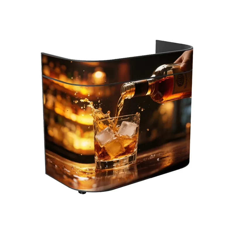 

LED front desk screen, display screen, shopping mall bar LED counter heterosexual flexible screen