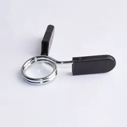 2.5cm 2pcs Barbell Clamp Spring Collar Clips Gym Weight Dumbbell Lock Standard Lifting Kit Barbell Lock Exercise Fitness