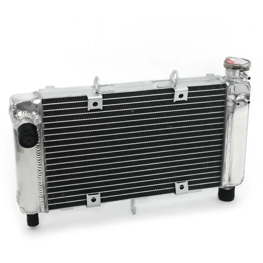 For 2004-2009 Yamaha FZ6 FZ6N FZ6S FZ6 Fazer Diversion Aluminum Radiator Cooler Cooling Coolant 2004 2005 2006 2007 2008 2009