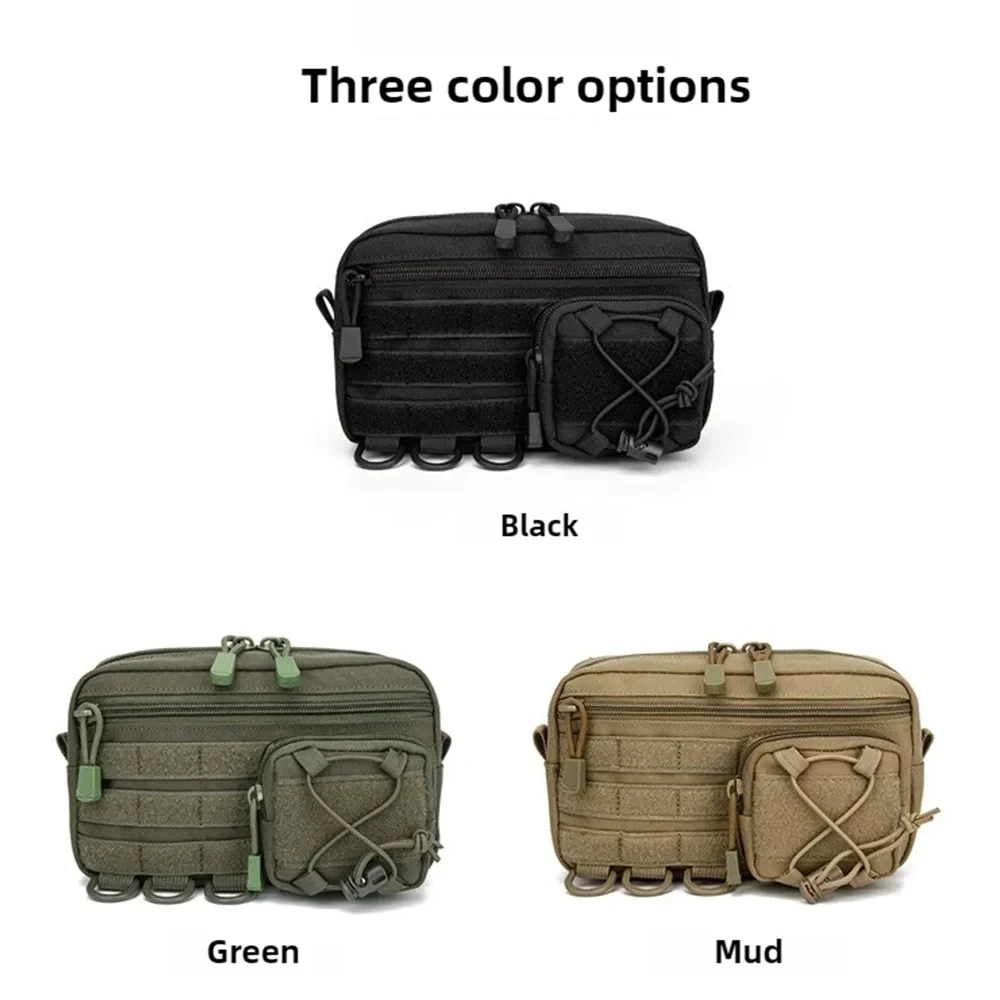 Taktische Hüfttasche für Herren, multifunktionale Gürteltasche, Outdoor-Hüfttasche, tragbare Handytasche für Camping, Klettern und Wandern. – Detail 3