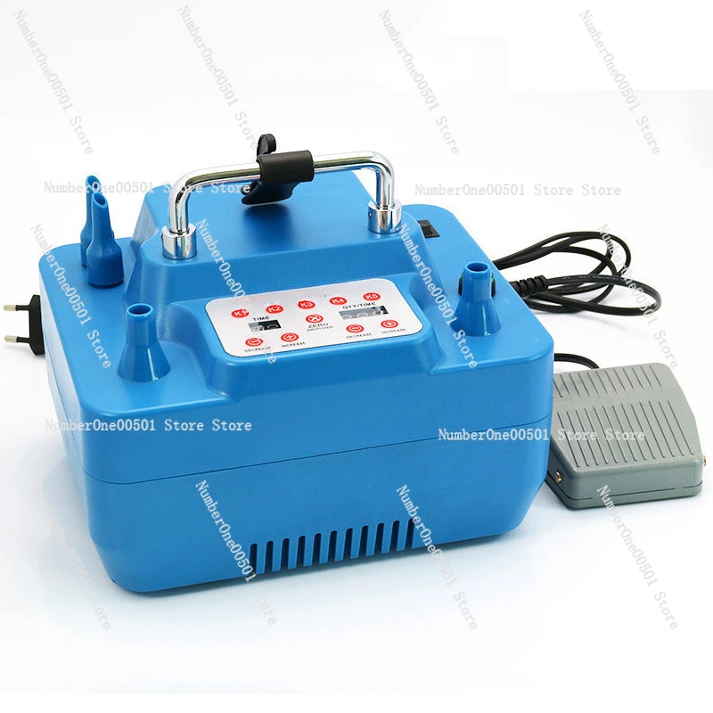 Electric Balloon Pump Double Nozzle Inflator for Party Wedding Fast Air Pump Tool
