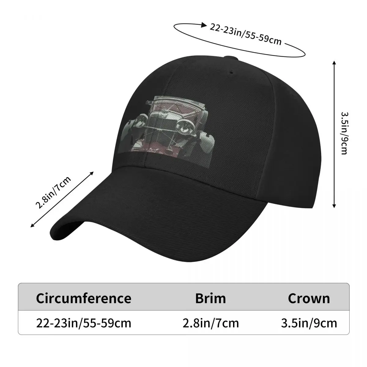 Classic MGTD Baseball Cap Christmas Hat tactical cap Caps Male Women's