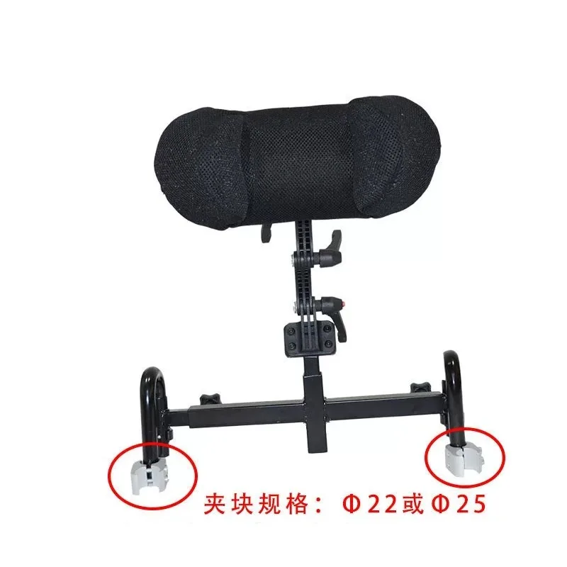 Removable Universal Wheelchair Neck Pillow Elderly Head Support Cushion Semi-Reclining Wheelchair Parts for Posture Auxiliary