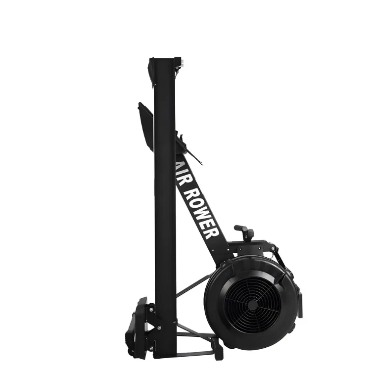 

Сверхмощный складной воздушный гребной тренажер с бесшумной работой для домашнего использования с регулируемыми уровнями сопротивления воздуха 0-10 и вентилятором