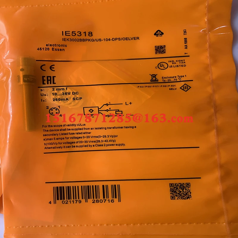 Новый датчик приближения IE5318 IE5319 IE5327 IE5328 IE5288