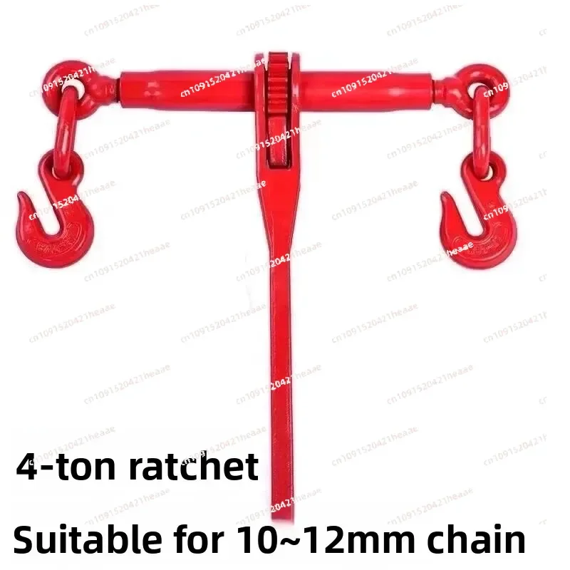 Suitable for Truck chain tightener, ratchet tensioner, chain tightener, iron chain tightener, large transport rope tightener