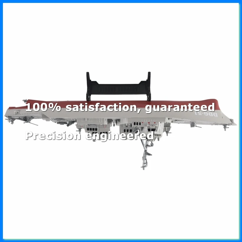 Guided Missile Ship Model Static Toys with Display Stand Warship Model DIY Educational Toys Hobbies Children Gift-SPMI