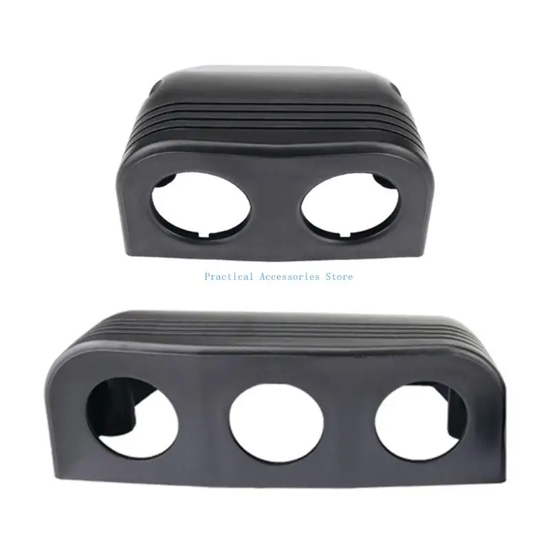 U75E سيارة مقبس مخرج طاقة غطاء لوحة جبل سيارة مقبس شاحن USB قاعدة خيمة