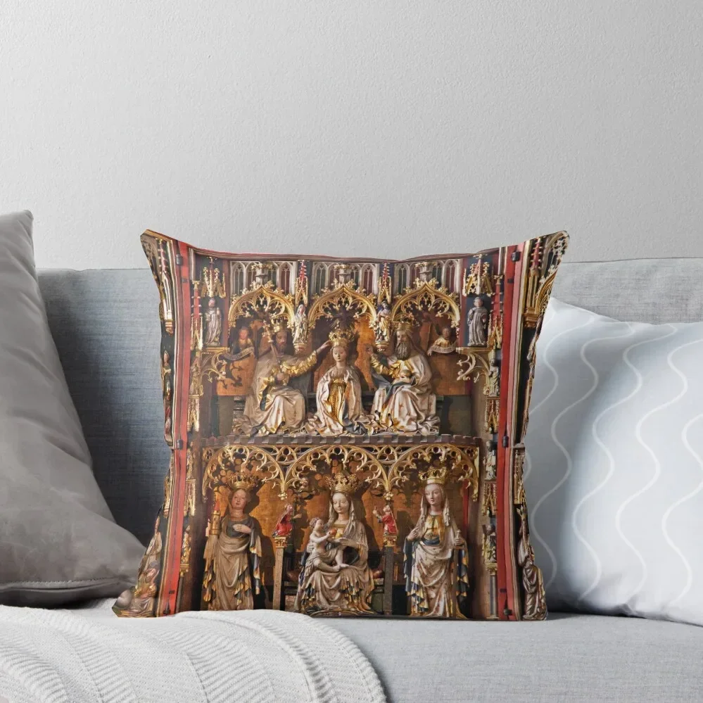 Wiener Neustader Altar (View Larger) Throw Pillow Pillow Decor Christmas Covers For Cushions pillow