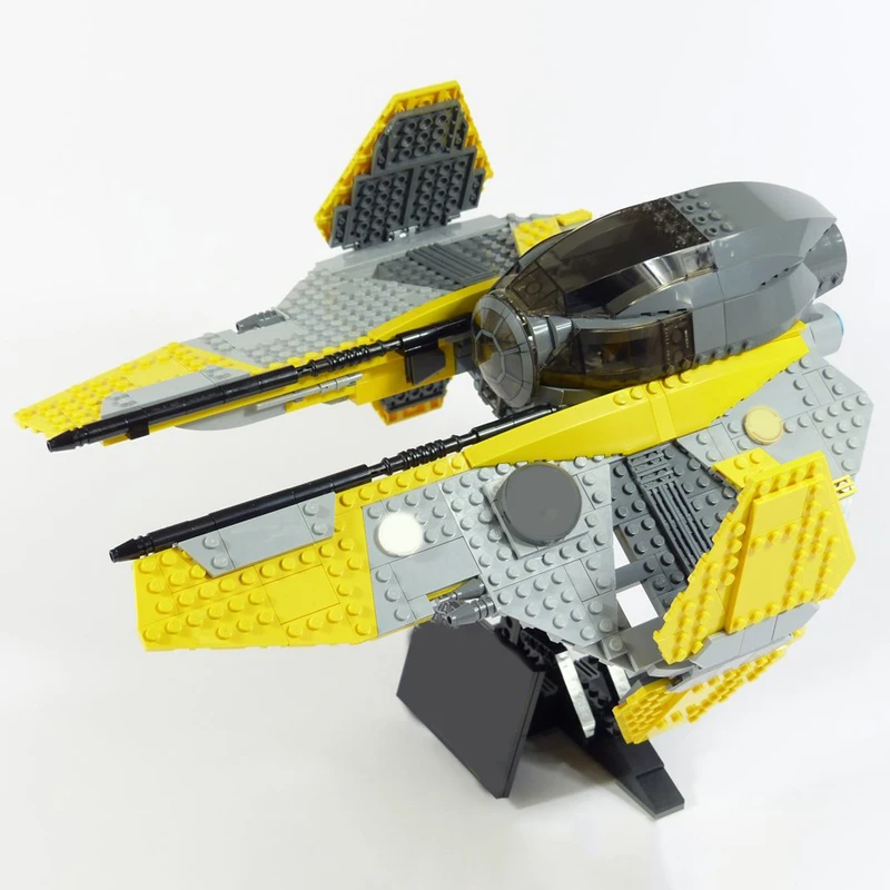 

1033PCS Famous star battle Movie UCS Interceptor Space fighter Model DIY creative ideas Child Toy christmasGift blocks MOC-75281