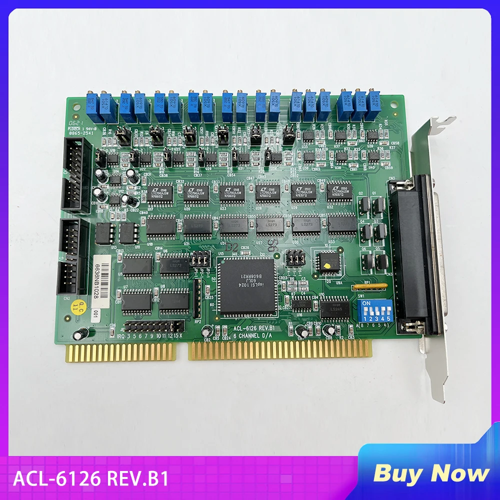 For ADLINK B1 6-channel 12 Bit Analog Output Card ACL-6126 ACL-6126 REV.B1