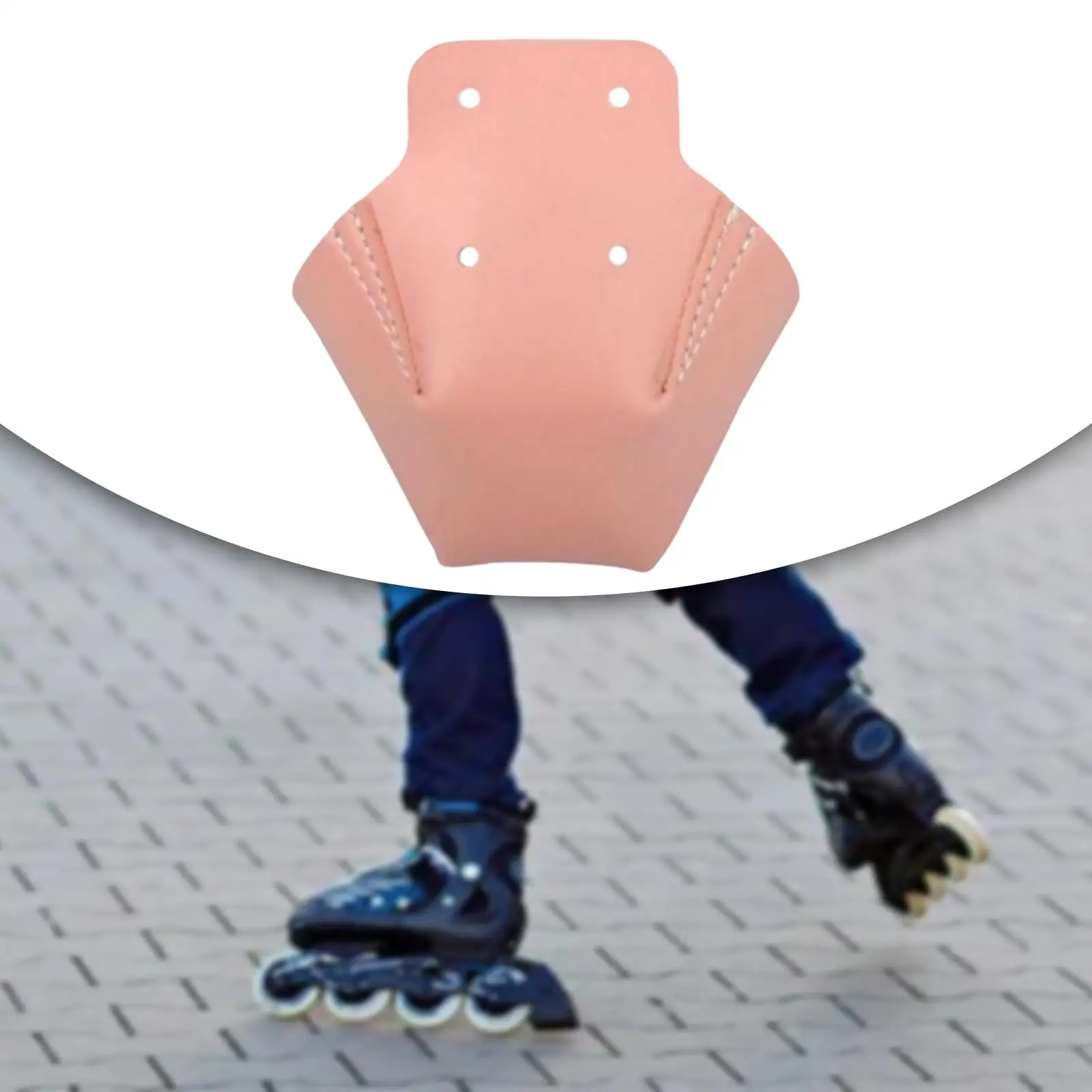 1x Roller Skate Protector PU Leather Professional Replacement Protective Cover for Rollerblading Skating Outdoor Accs Beginner