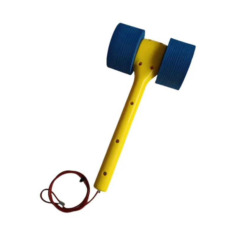 

Blue Double Head Sponge Hammer Children Play Frog Jump Hamster Play Arcade Game Parts Strike Tool Accessories