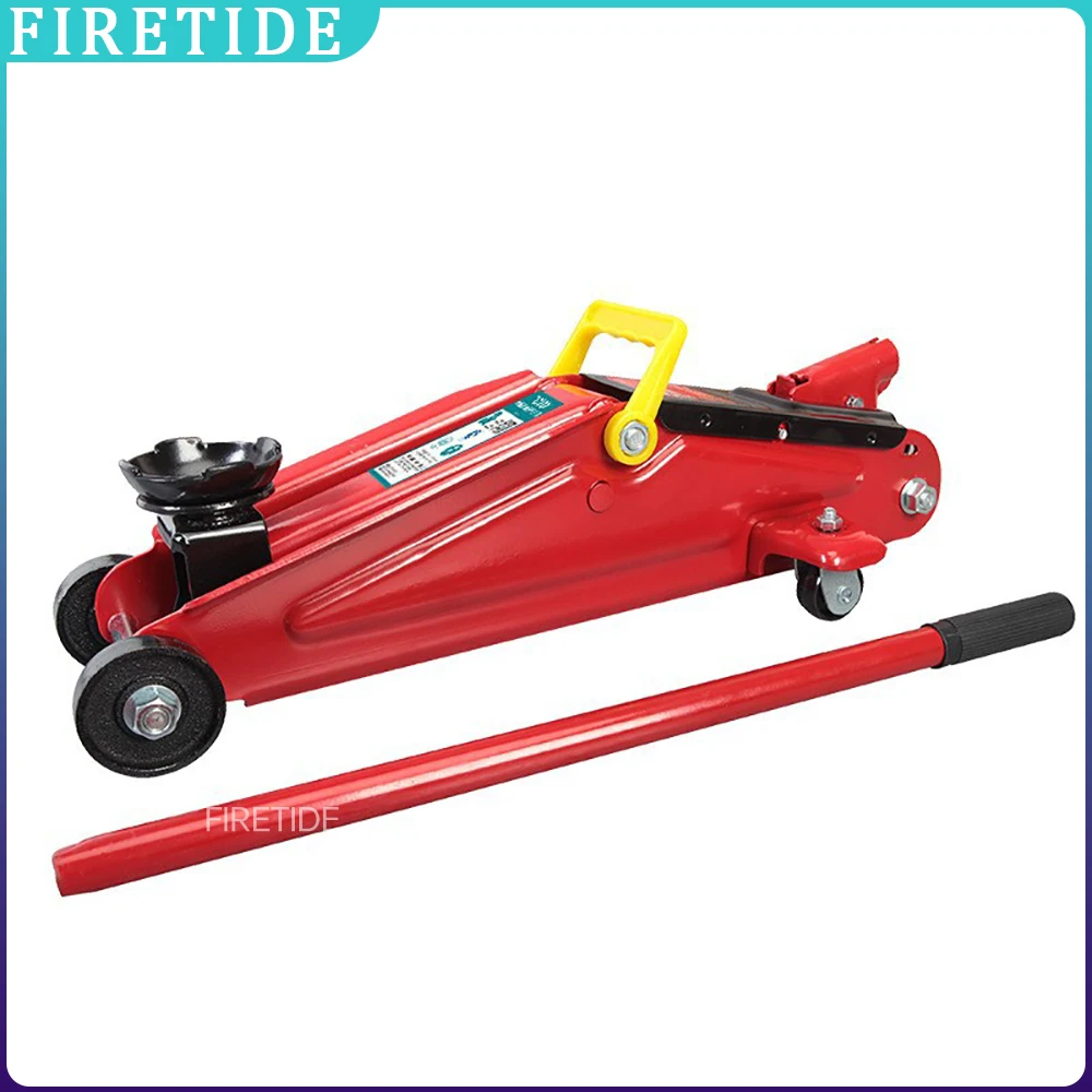 

Horizontal Jack Car Mounted 1 Ton Hand Cranked Top Auto Repair Station Hydraulic Jack for Repairing Changing Tires Jack