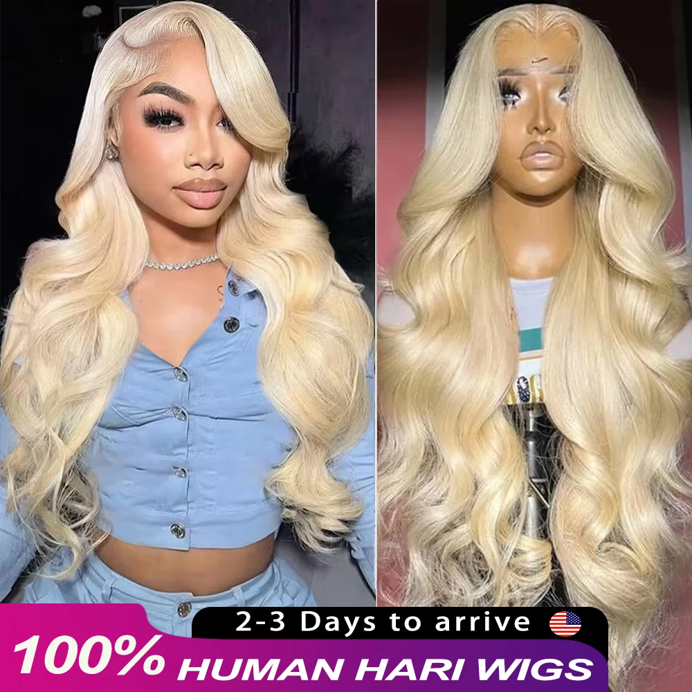 250% 40 Inch 613 Blonde Bone Straight Human Hair Wig Pre Plucked 13x6 Body Wave HD Lace Front Lace Frontal Wig Human Hair Wigs image 2