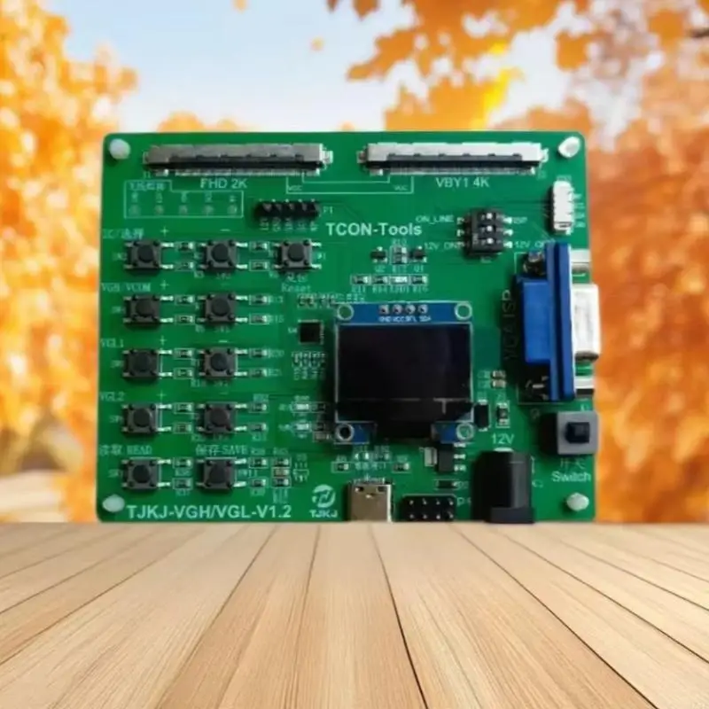 4x7e Universal TCON -Programmierer für präzise VGH VGL VCOM -Spannungssteuerung in elektronischen Geräten