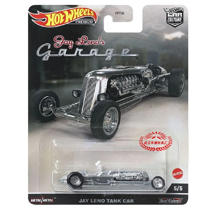 Original Hot Wheels Premium Car Culture Jay Leno\'s Garage Diecast 1:64 Voiture Jay Leno Tank Mercedes-Benz Boy Toy for Children