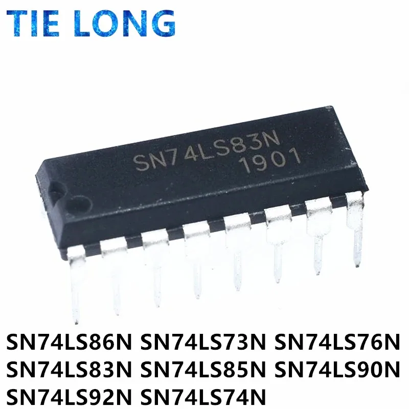 10PCS HD74LS86P SN74LS86N DIP-14 74LS86 SN74LS73N SN74LS76N SN74LS83N SN74LS85N SN74LS90N SN74LS92N 74LS76 SN74LS74N SN74LS75N