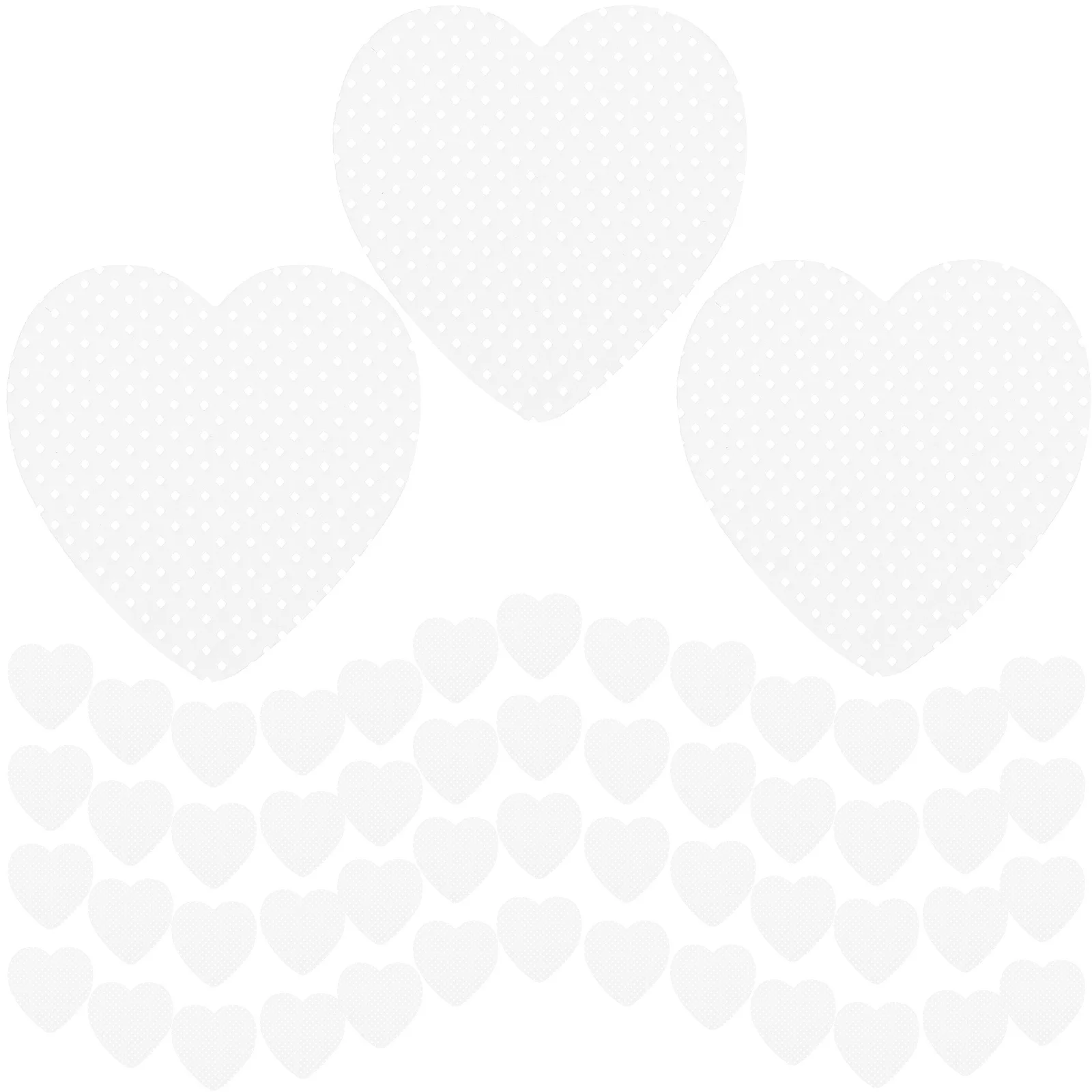 

Nail Polish Remover Pads Heart Shape Cotton Wipes For Gel Acrylic Nails Portable Travel Size Dip Powder Remover Nail