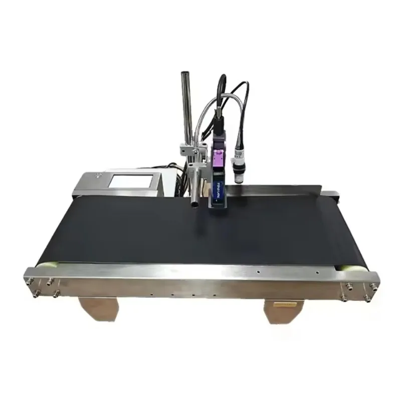 Automatic Online Thermal Inkjet Printer Conveyor 600dpi Resolution Fast Dry Ink for Label Card Paper Printing New Condition