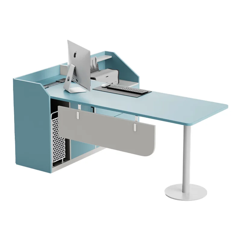 Modern doctor's desk diagnosis and treatment table Medical and health center triage Oral reception table Pet hospital outpatient