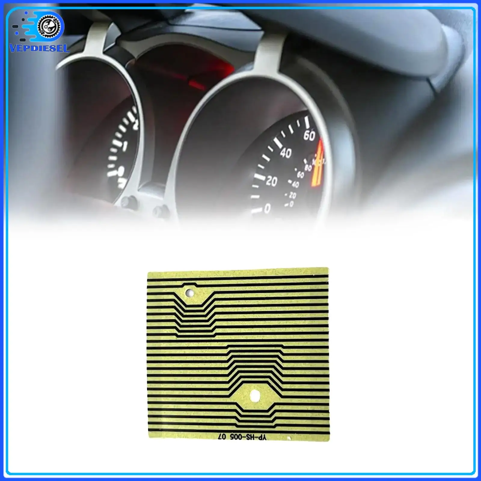 Middle Ribbon Cable Pixel Repair Replacement for Porsche 911 996 1997-2005 Boxster 986 1996-2004 Instrument Cluster Car Parts
