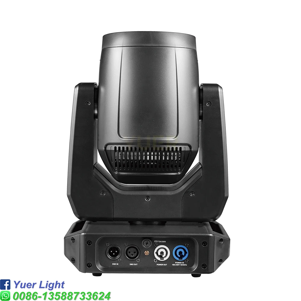 YUER NEW 175W LED Pattern Light - High-Performance Beam with Rotating & Fixed Patterns, DMX Control for Concerts & Events