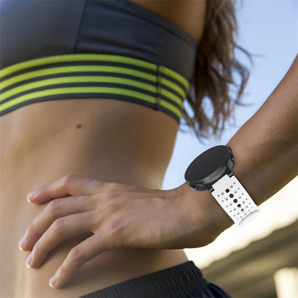 Neues 6-Farben-Silikon-Ersatzarmband für Garmin Forerunner 230 235 220 620 630 Uhrenarmbänder mit Werkzeug Outdoor-Sportarmband – Detail 29