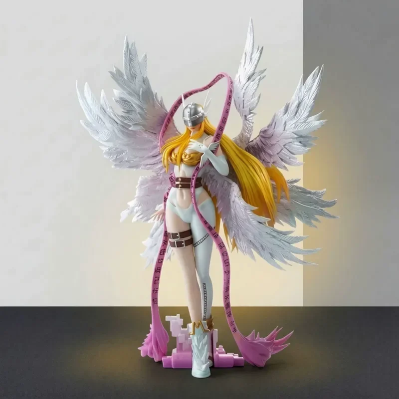 デジモンエンジェウモン-pvc-フィギュアアニメ周辺デスクトップ装飾コンピュータケースディスプレイ装飾コレクション大人のコレクター向け