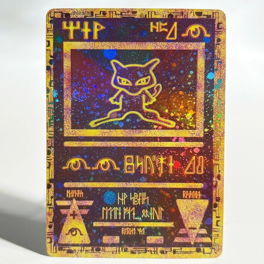 

PKM/PTCG Foil Proxy Cards Pikachu Zekrom Victini Garchomp Reshiram (EX) Collection Anime Cards Gift Toys