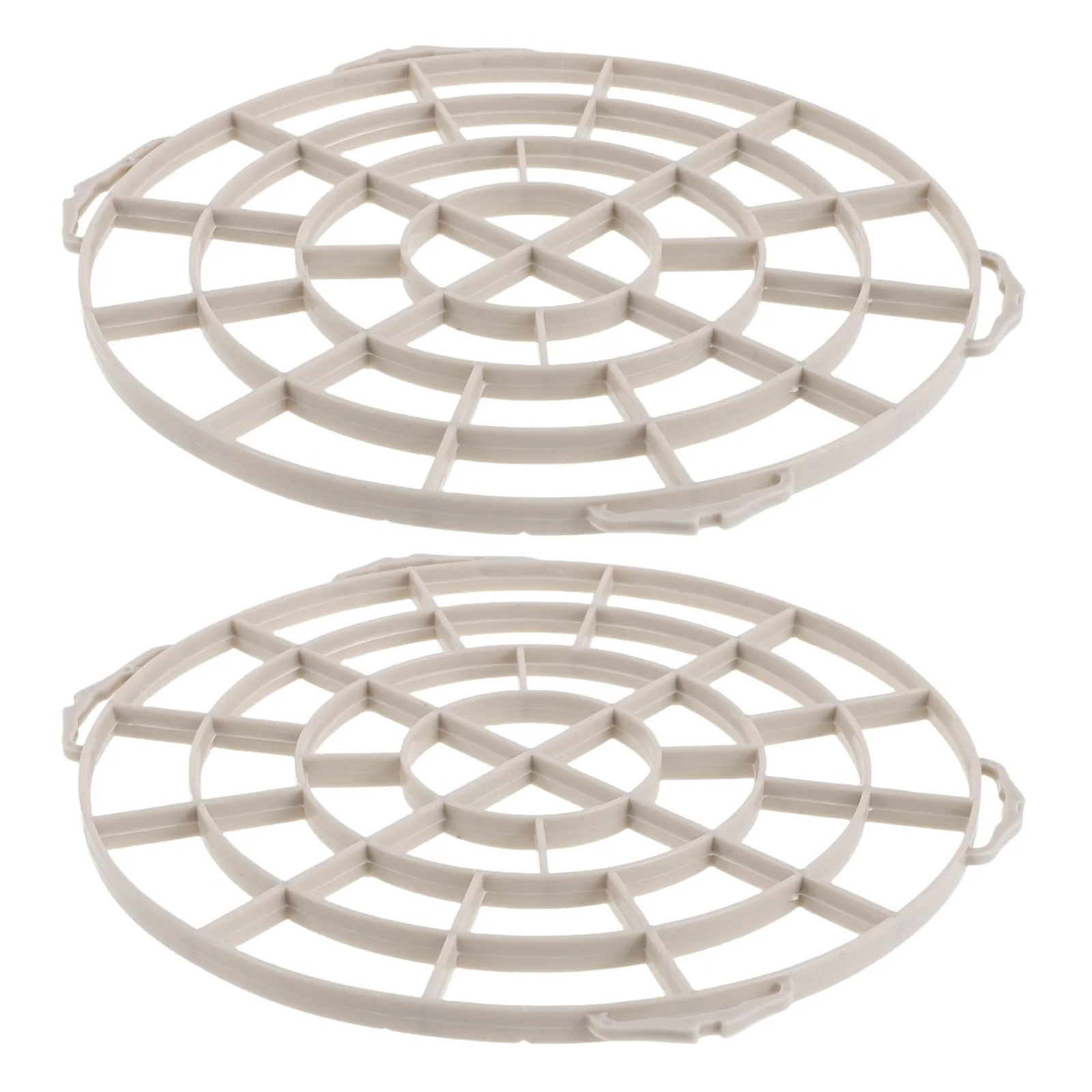 

2Pcs White Window Adapter Filter Screen 15Cm 5.9in for Portable Air Conditioner Exhaust Hose Universal Ac Vent Protector Mesh