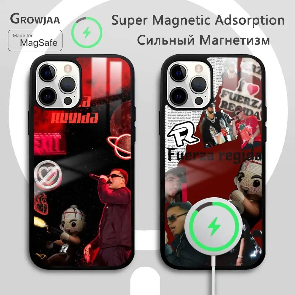 

Jop F-Fuerza RegidaS Singer Phone Case For IPhone 17 16 15 14 13 12 11 Pro Max Plus Mini Magsafe Mirror Wireless Magnetic Funda