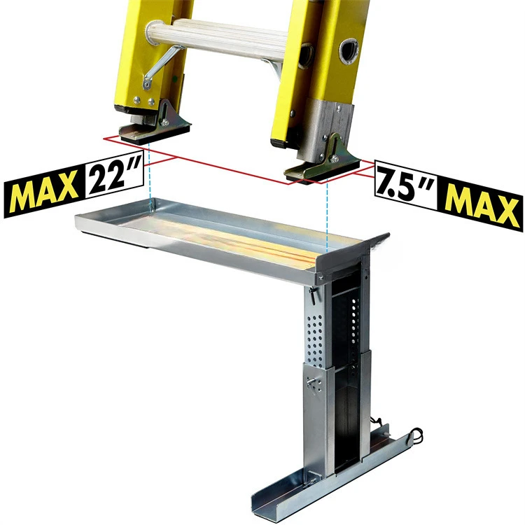 Ladder foot leveler, ladder foot pad, support base