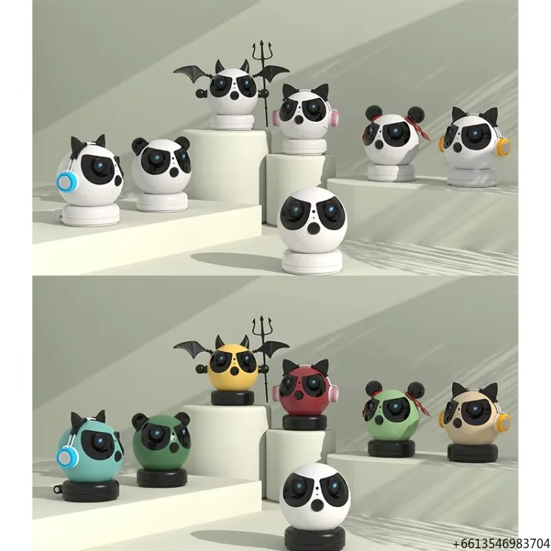 

4g Camera Sim Card Cartoon DIY Styling Dual Lens Battery Wireless Security Camera OEM Pet Baby Care PIR Alarm Mini Wifi Camera