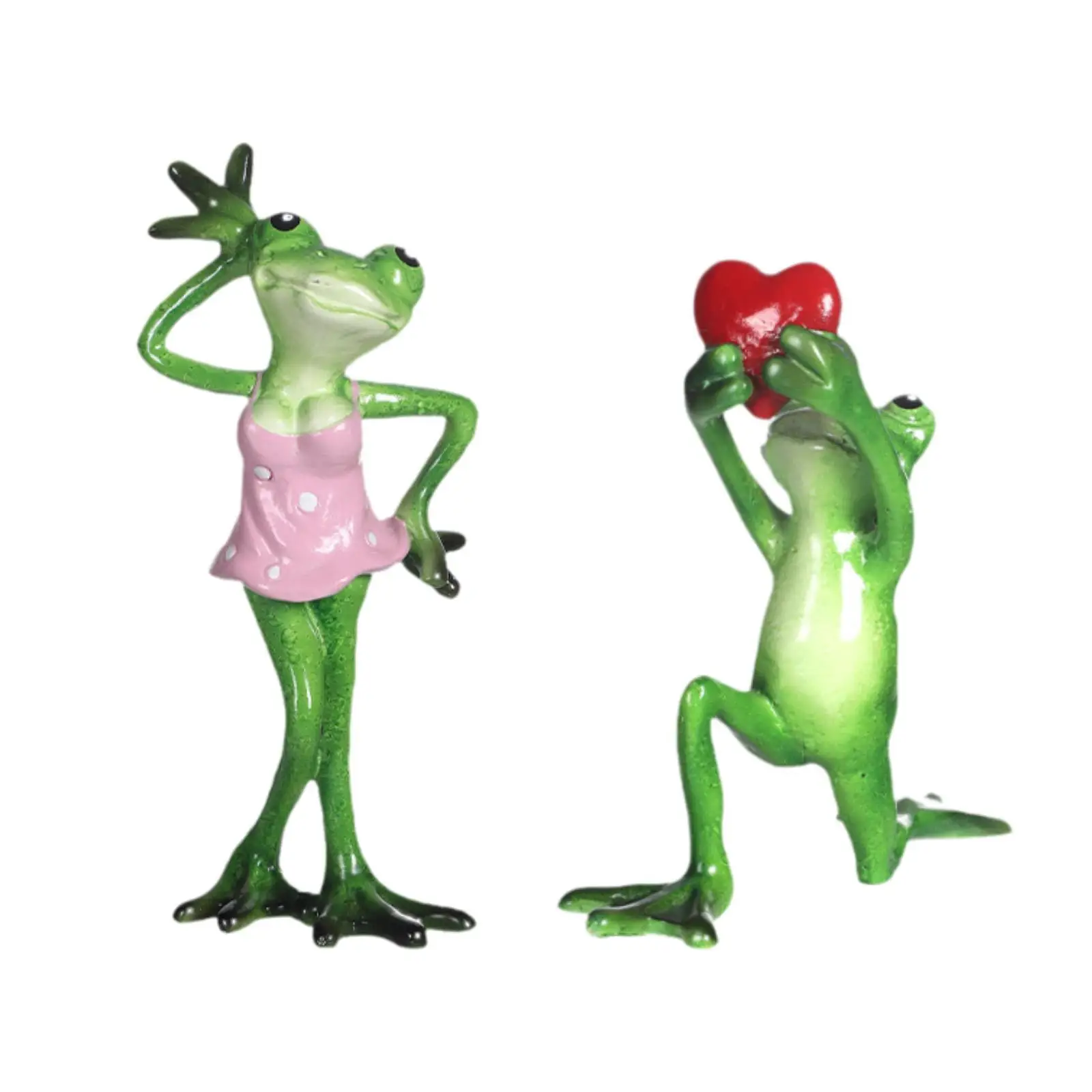 

Frog Statue Resin Figurine Creative Collection Artwork Gift Craft Tabletop