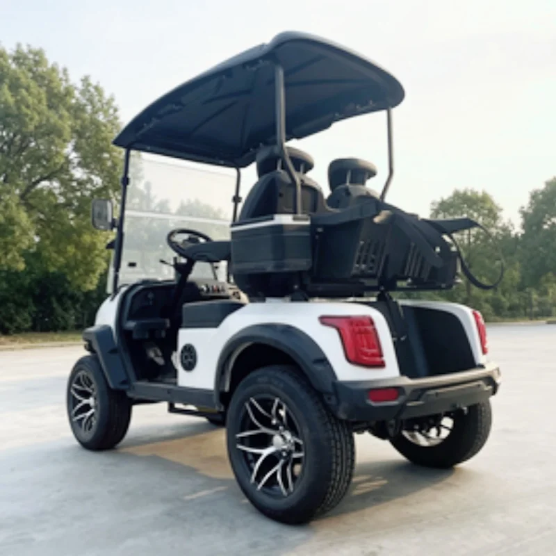 2 Row Seats Facing Forward 4-seater 60/72V Off-Road Electric Golf Cart Seats With Armrests Gear Adjustment Free Custom Color