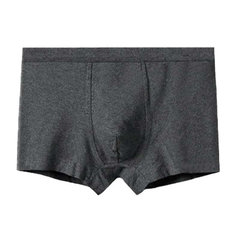 1pcs Men's Boxer Shorts Flat angle Underwear Men's Panties Breathable Male Underpant Cotton Men Underwares 40-105kg