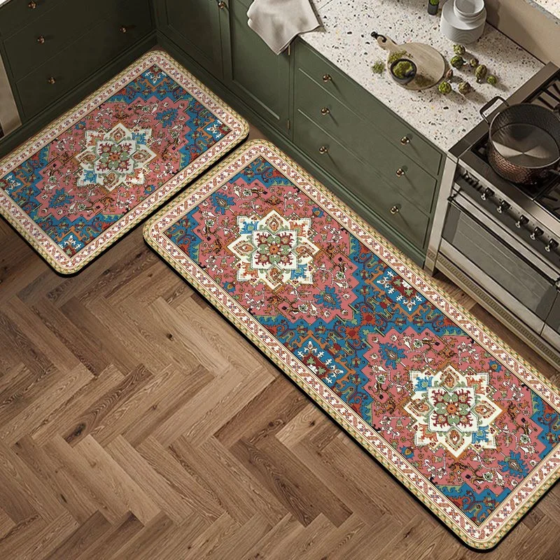 

Кухонный напольный коврик VIKAMA - Silica Mud - Противообрастающий - Поглощение масла и воды - Противоскользящий - Длинная полоска